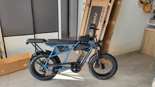 Customer photo review of Gifts Pack（Includs – Foot Peg, Fender & Chainguard!）