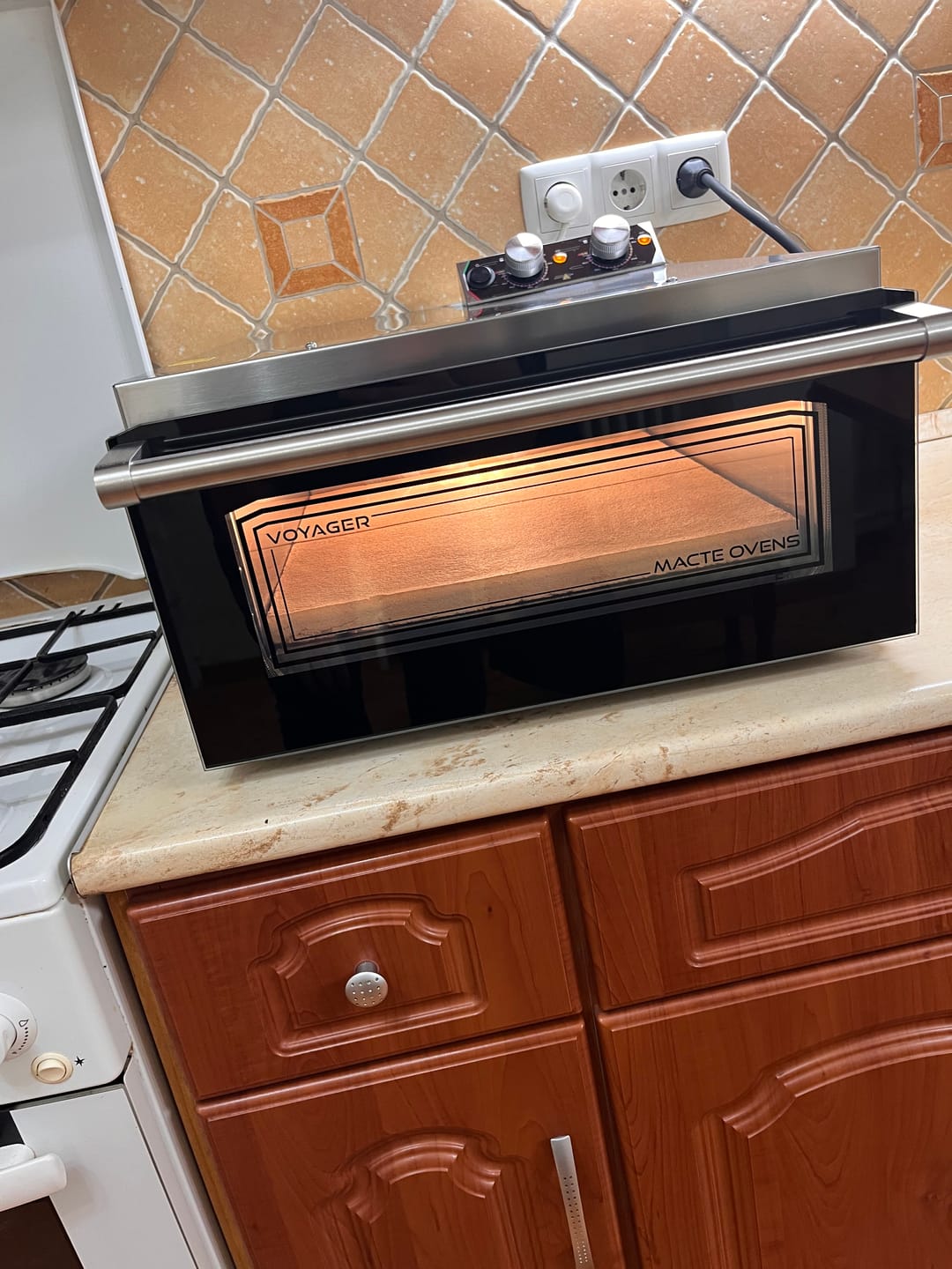 Customer photo review of Macte Ovens Voyager TWIN | Forno elettrico per pizza e pane