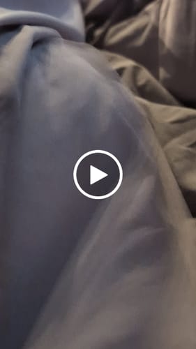 Customer video review of CloudCool™ Cooling Comforter