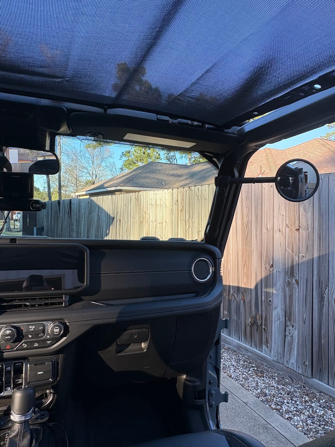 Customer photo review of A-Pillar Side Mirror Set For 2024+ Jeep Wrangler JL & Gladiator - CMM Offroad