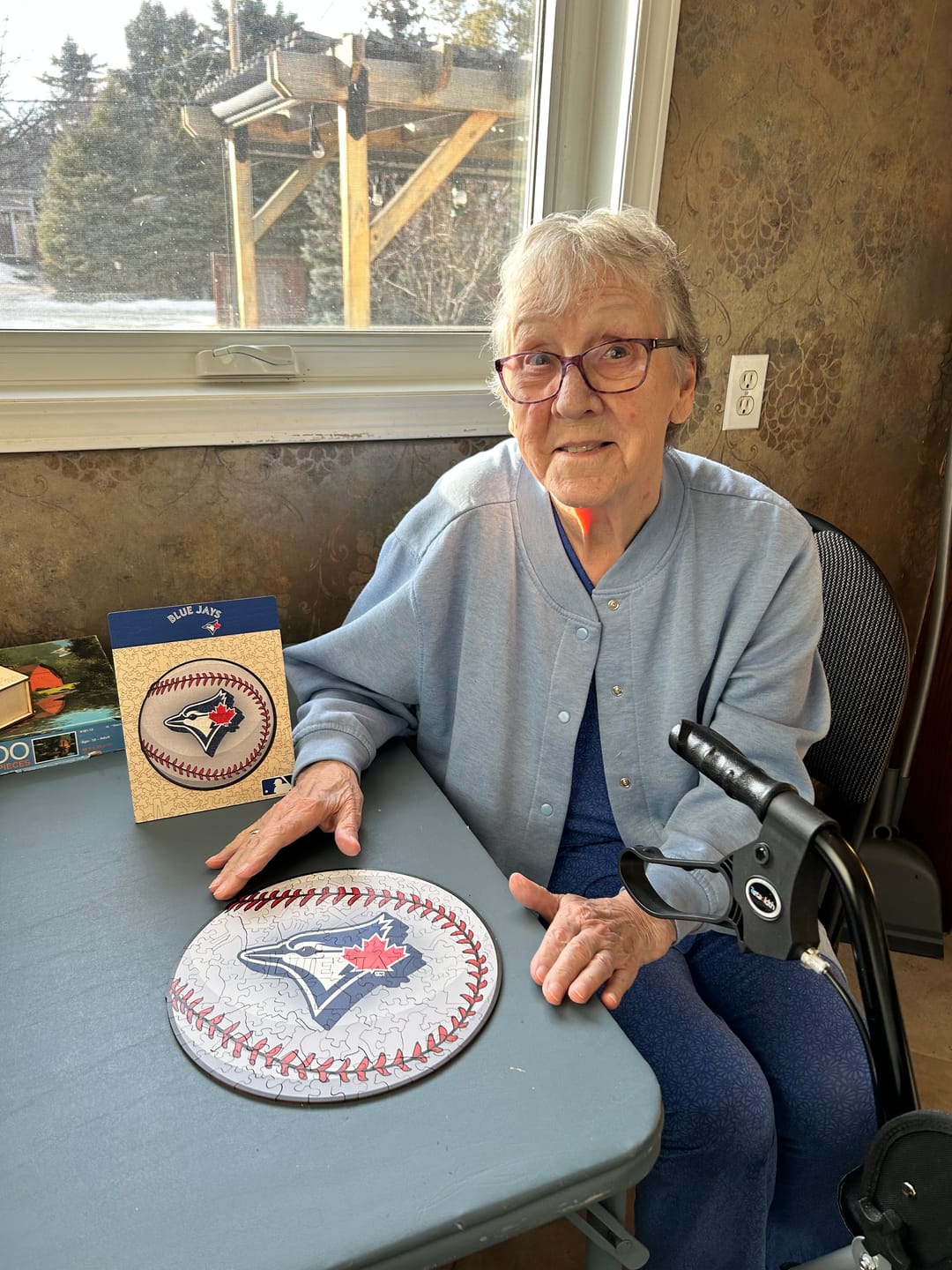 Customer photo review of Toronto Blue Jays™ - Wooden Puzzle