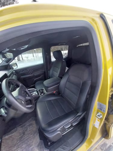 Customer photo review of Premium Custom-Fit Seat Covers