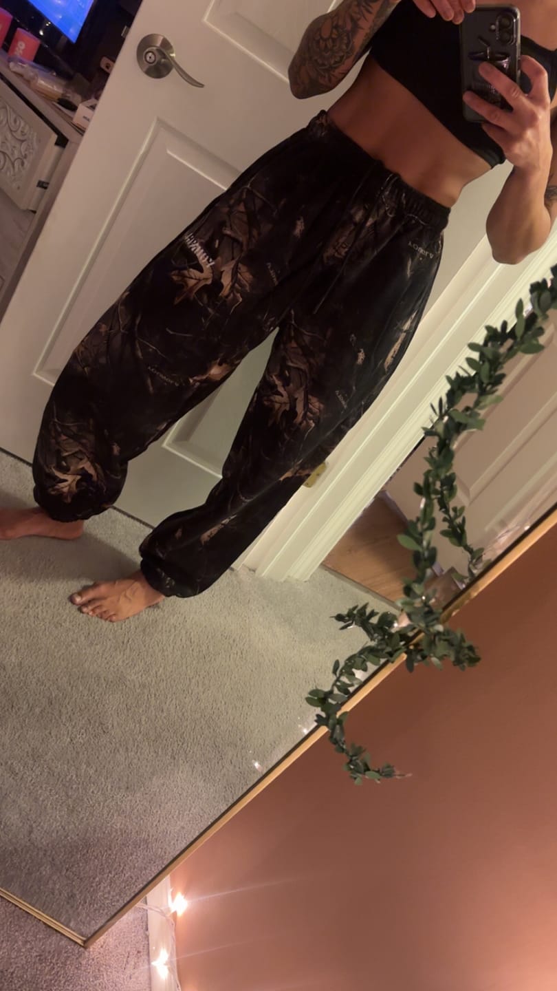 Customer photo review of 2063 - Tree Camo Collection - Baggy Joggers