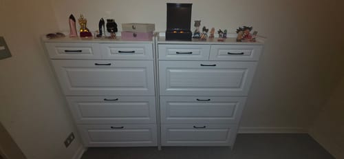 Customer photo review of Zapatera de Alta Calidad Organizador de Zapatos con Diseño Sofisticado