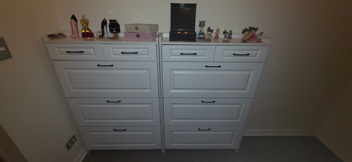 Customer photo review of Zapatera de Alta Calidad Organizador de Zapatos con Diseño Sofisticado