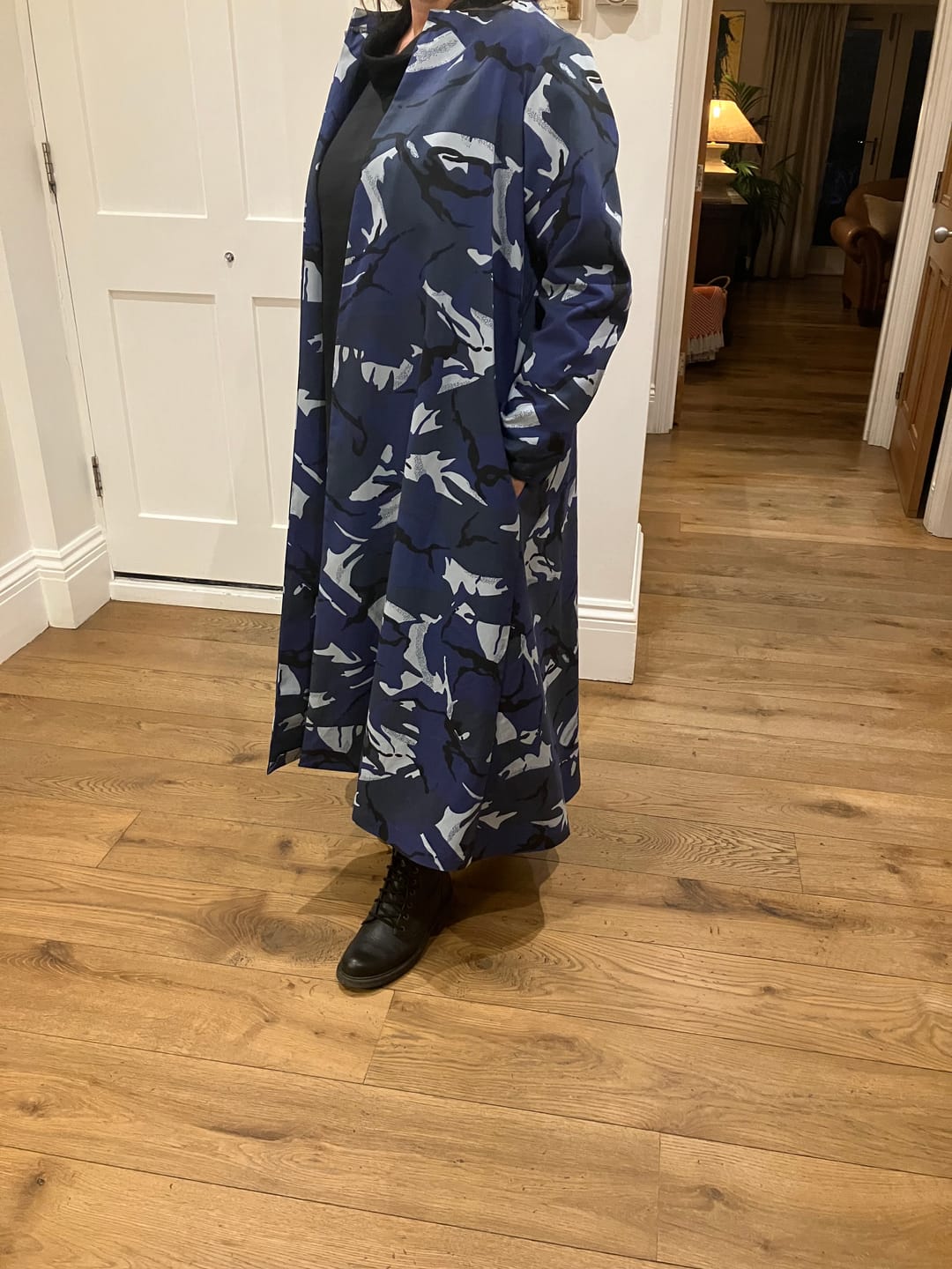 Customer photo review of Camouflage 100% Cotton Drill Fabric