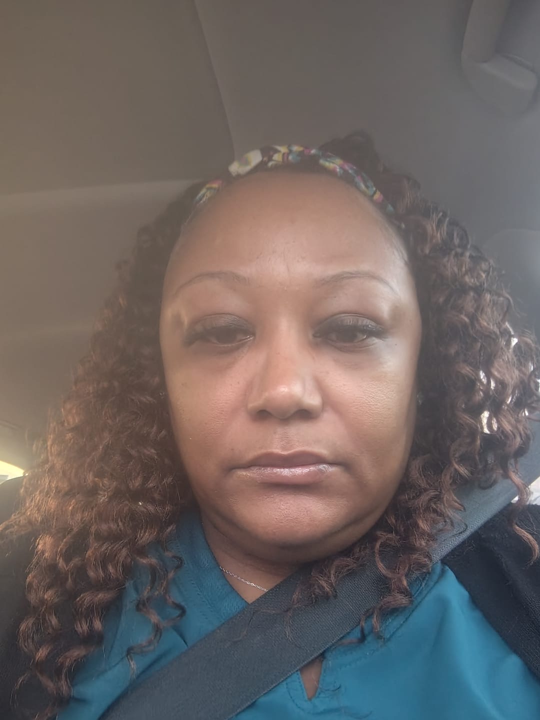Customer photo review of Model Model Glance Crochet Braid - BEACH CURL 12"