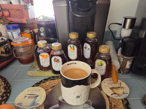 Customer photo review of 🌴 Tropical Honey Bundle – Coconut, Pineapple & Lime