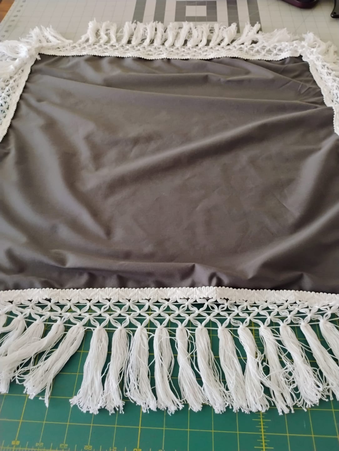 Customer photo review of Isis Cotton Tassel Trim (Sold by the Yard)