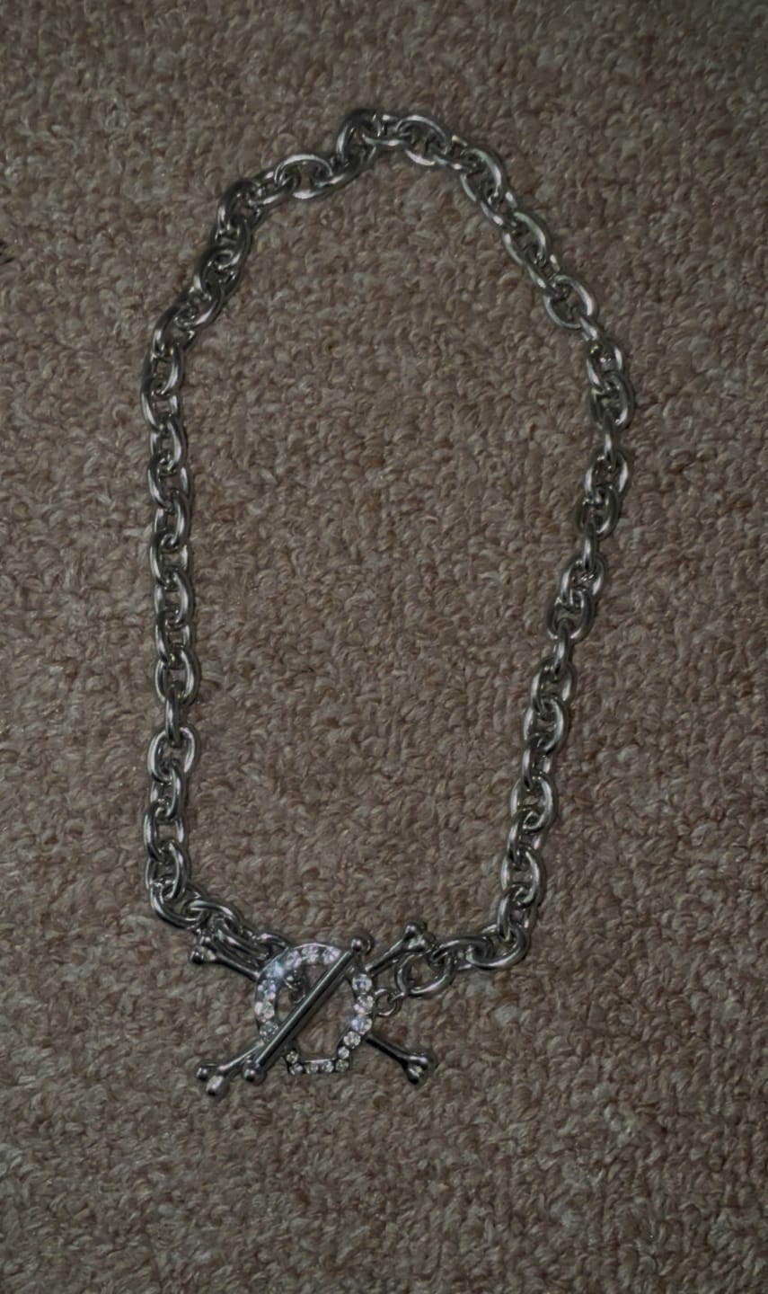 Customer photo review of Deathwish Necklace