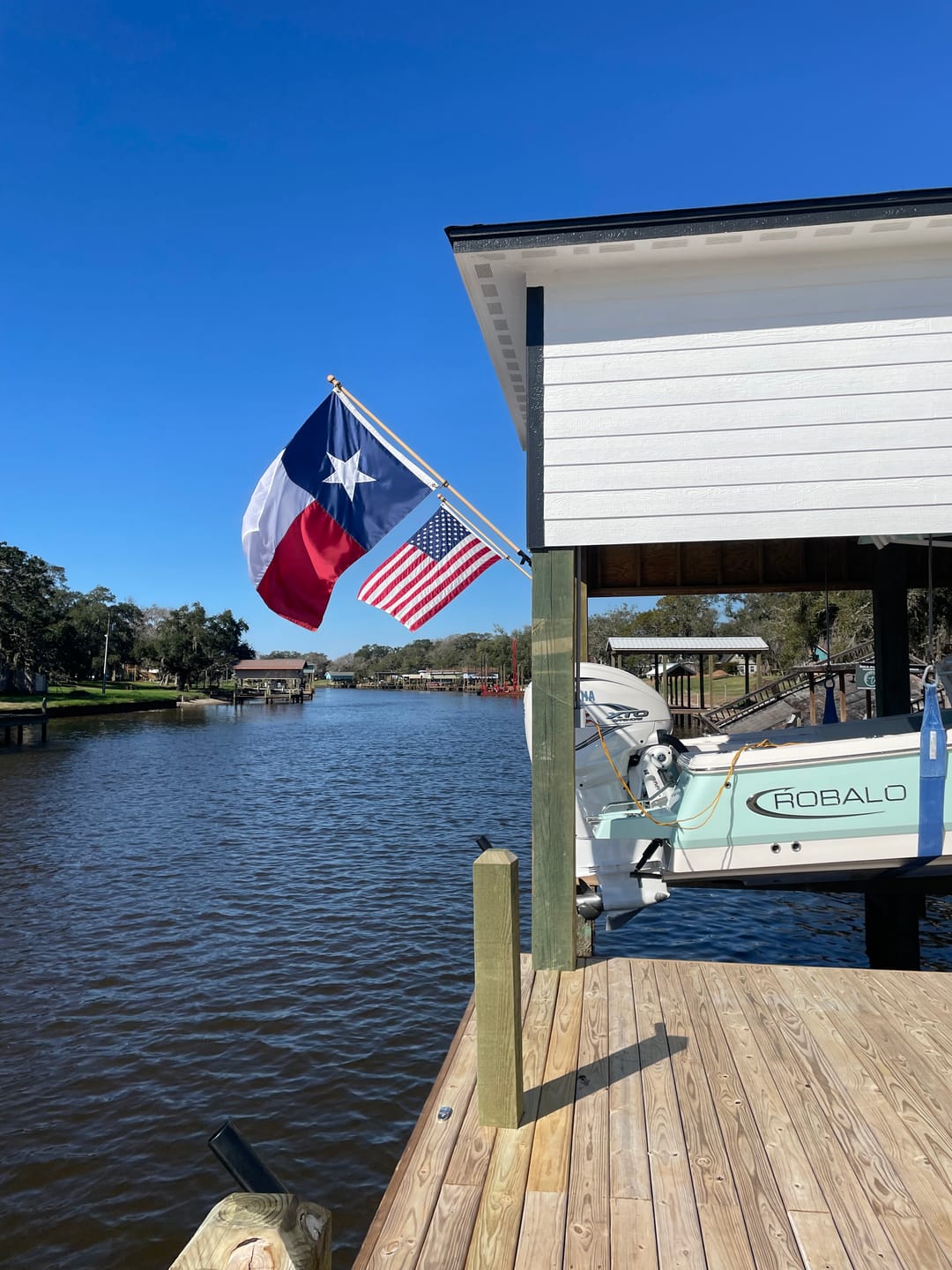 Customer photo review of 3' x 5' Texas Flag Set