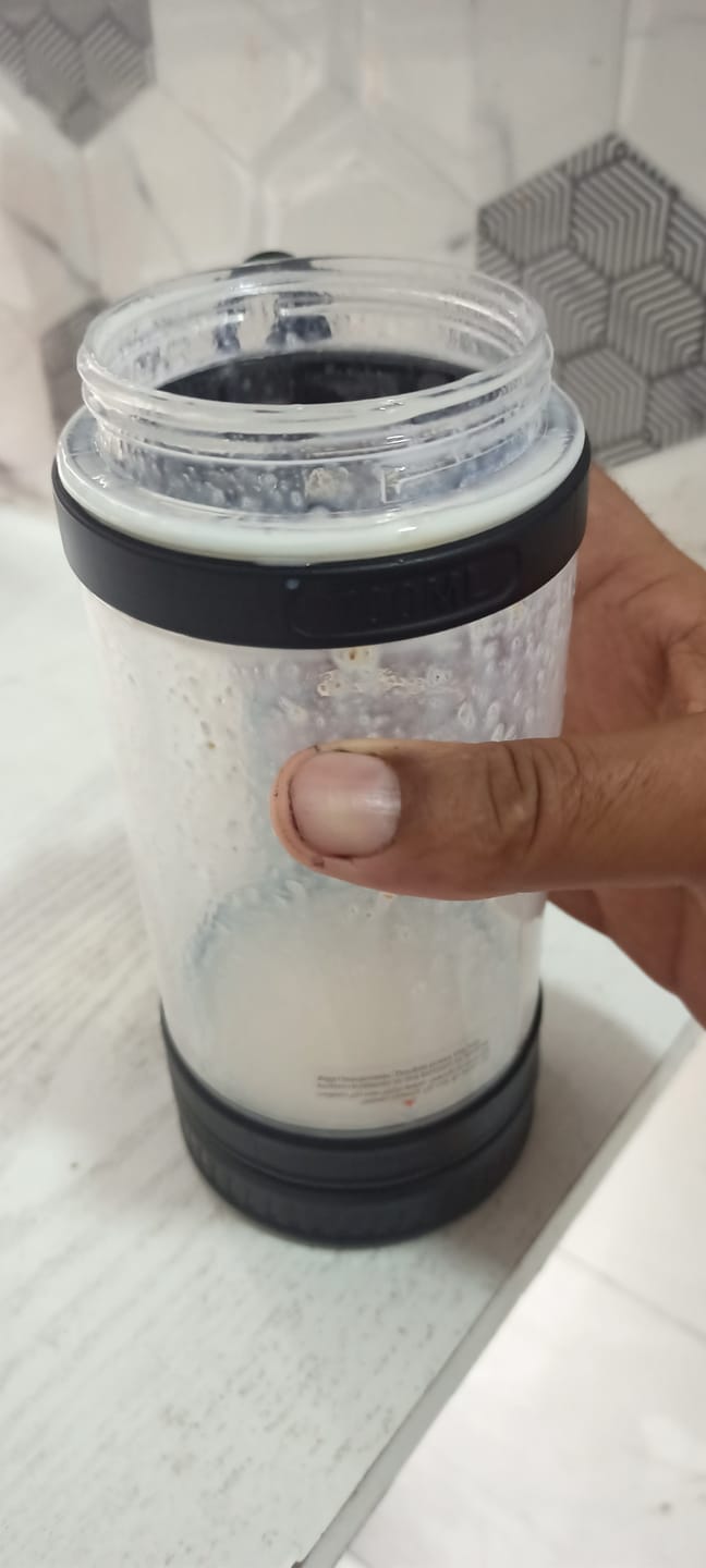 Customer photo review of f500 Portable Blender