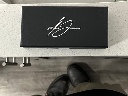 Customer photo review of Alex Jones "Border Patrol Green" Folding Knife