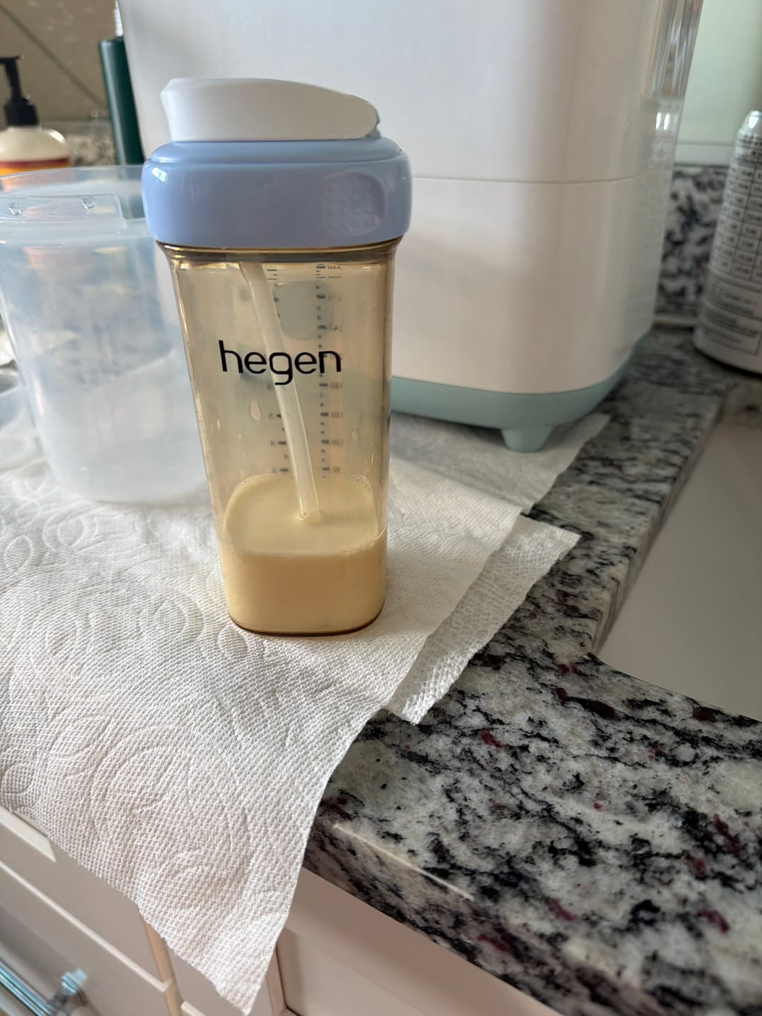 Customer photo review of Hegen PCTO™ 330ml/11oz Straw Cup PPSU Pink (9 months and above)