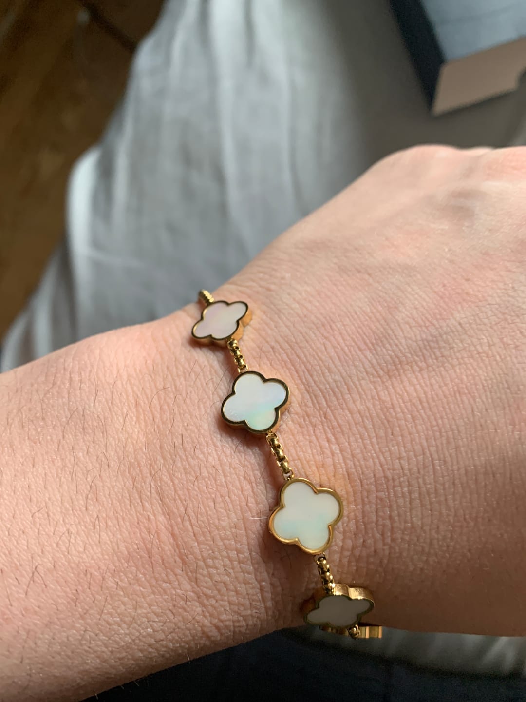 Customer photo review of The Lucky Bracelet