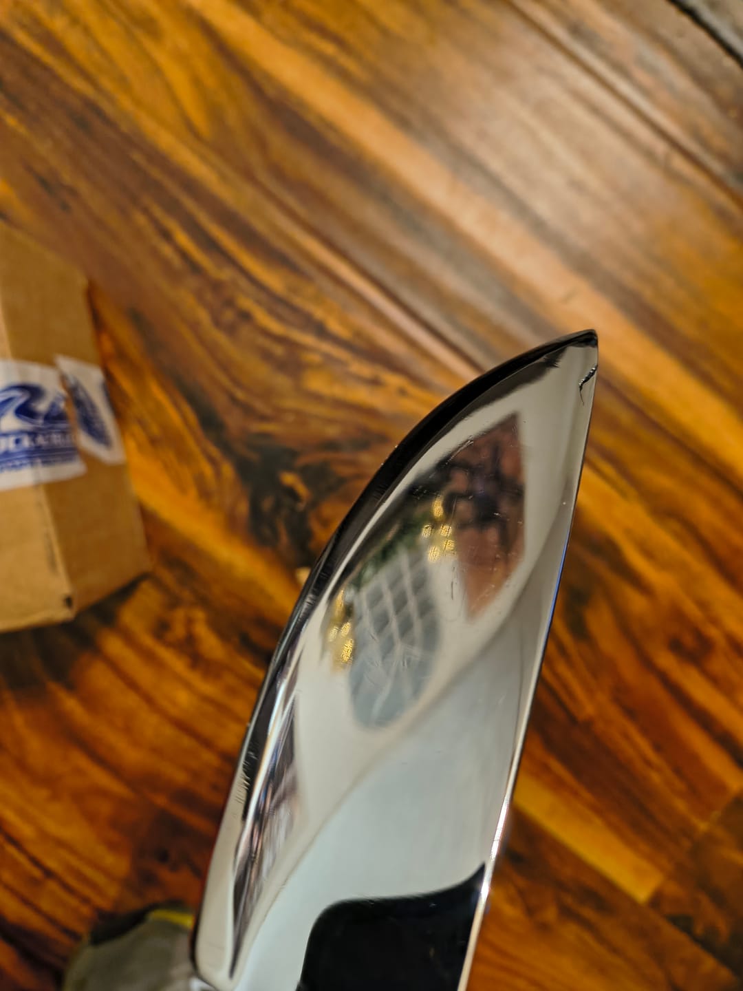 Customer photo review of Steel & Stainless Steel Polishing Kit