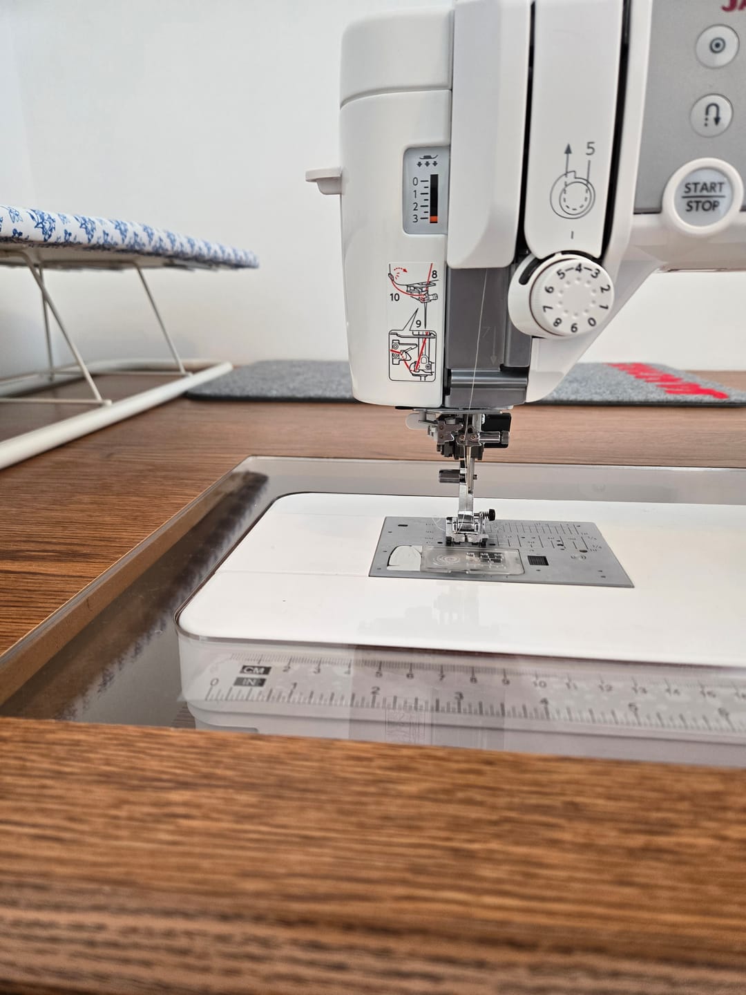 Customer photo review of Sew Steady Custom Acrylic Cabinet Insert