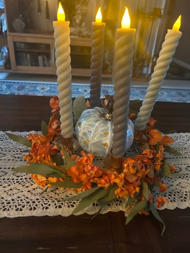 Customer photo review of Robin's Egg Pumpkin