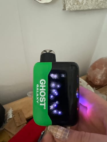 Customer photo review of Ghost Galaxy 25K - Puff Jetable / Vape Disposable 2% Nicotine