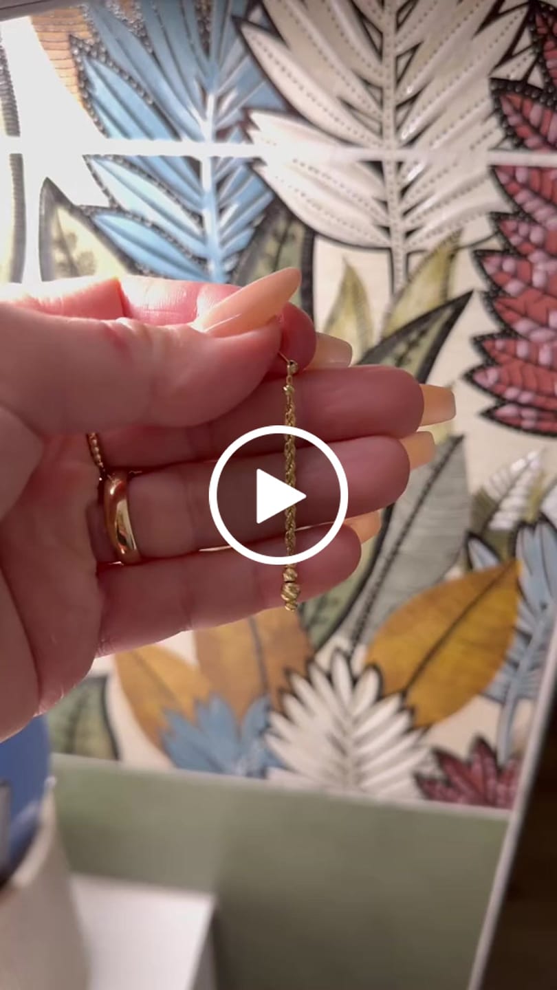 Customer video review of Ohrringe Gelbgold 18k – Reshteh-ye Tala-ye Tanab (Goldfaden der Kordel)