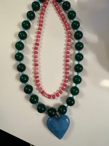 Customer photo review of Harriet Necklace