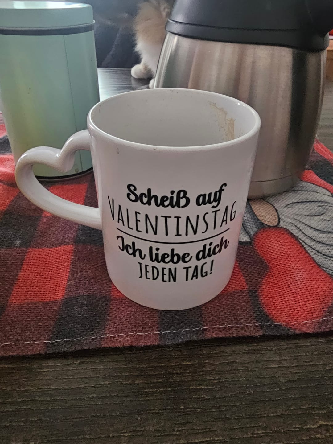 Customer photo review of Jeden Tag - Paar-Tasse