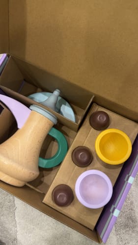 Customer photo review of Dallah Wooden Set