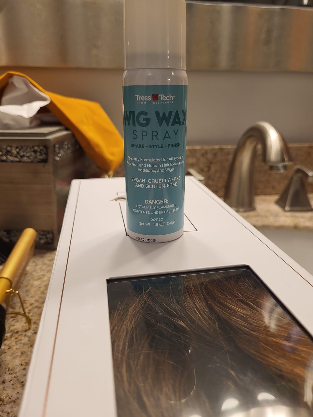 Customer photo review of WIG WAX