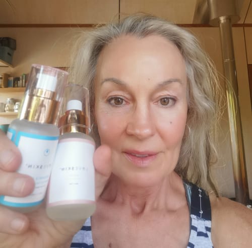 Customer photo review of Mārū Organic Night Serum
