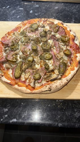 Customer photo review of Sourdough Pizza Bases