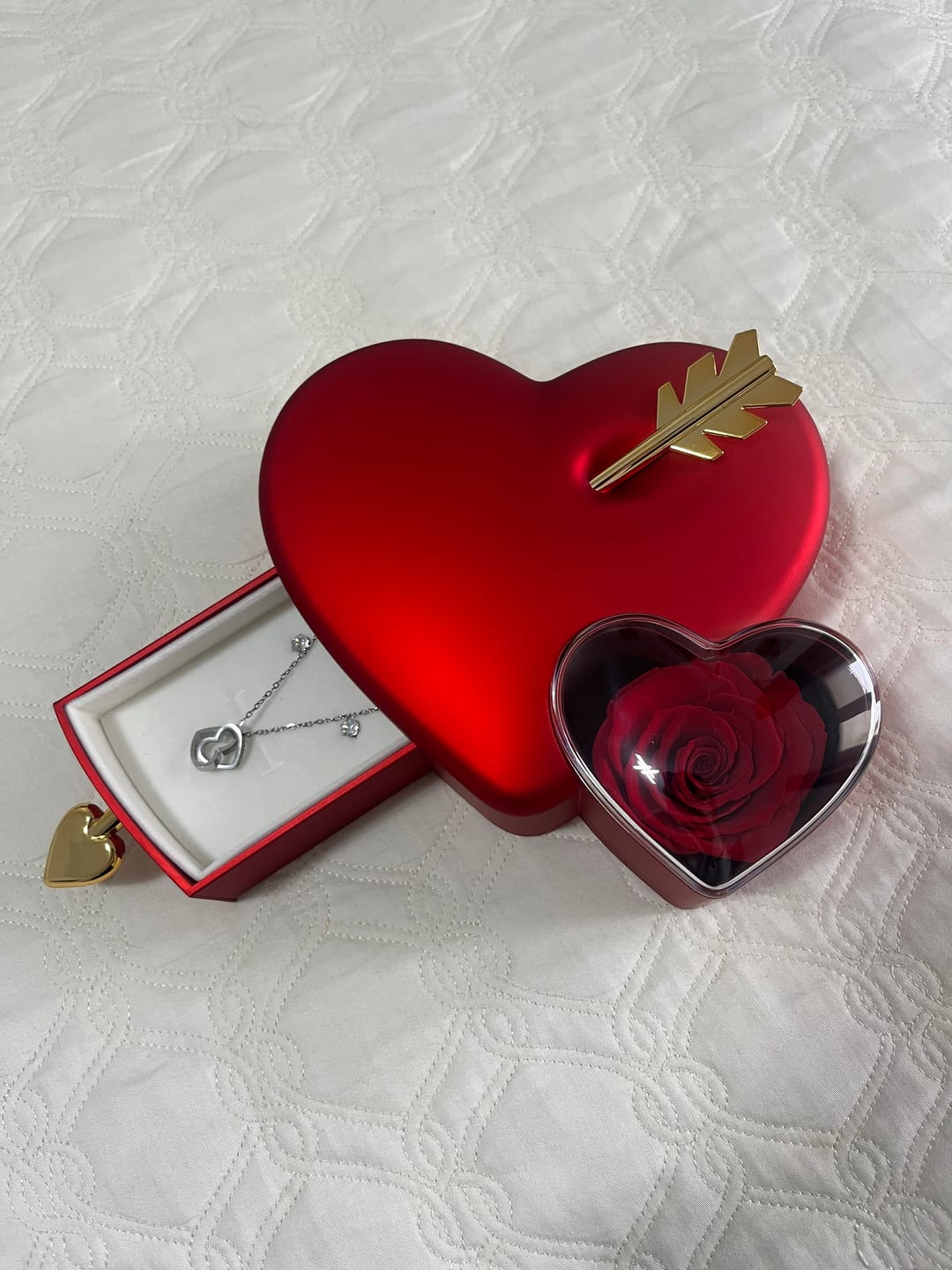 Customer photo review of Eternal Love & Personalized Necklace