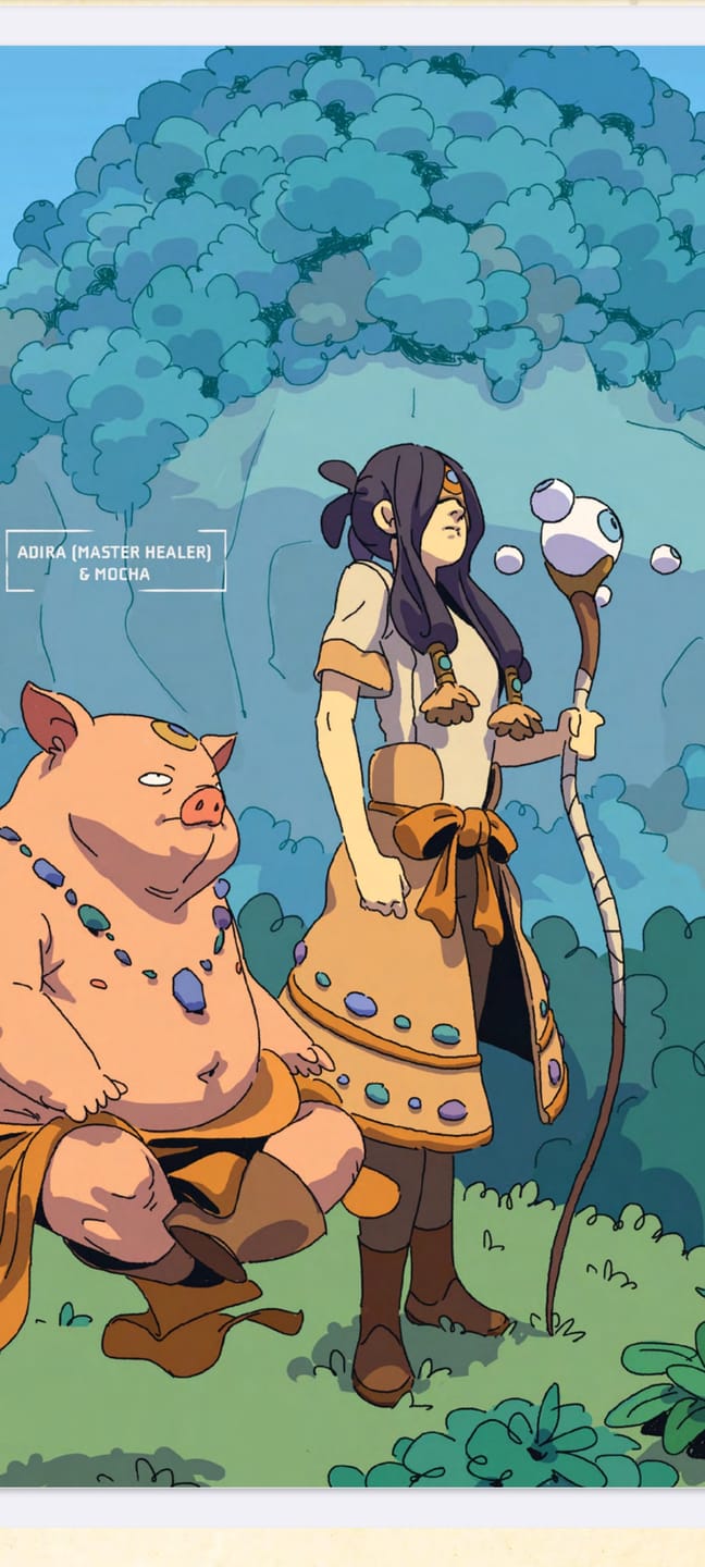 Customer photo review of Obojima: Tales from the Tall Grass 2024 Rules PDF (Instant Download)
