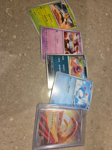 Customer photo review of Pokemon Snow Hazard Korean Booster Box