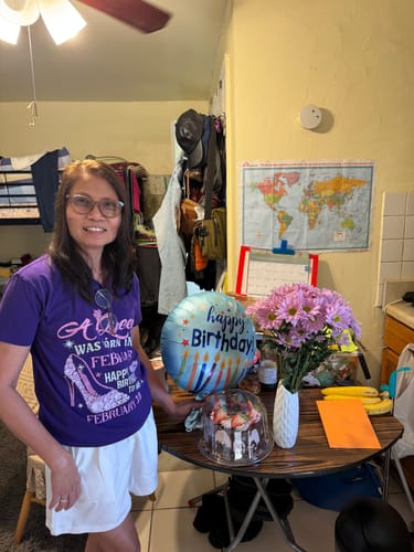 Customer photo review of 10TH FEBRUARY QUEEN SHIRT