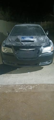 Customer photo review of Corvette C6 Clear Heat Extractor Hood Insert | ZR1 Conversion Package