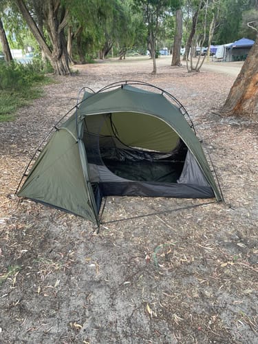 Customer photo review of Lightweight Tent - 2P