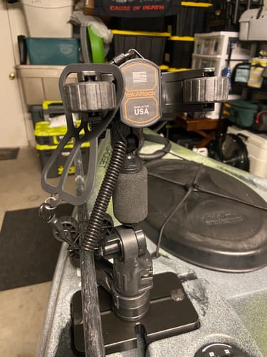 Customer photo review of YakAttack RotoGrip Phone Holder Mount