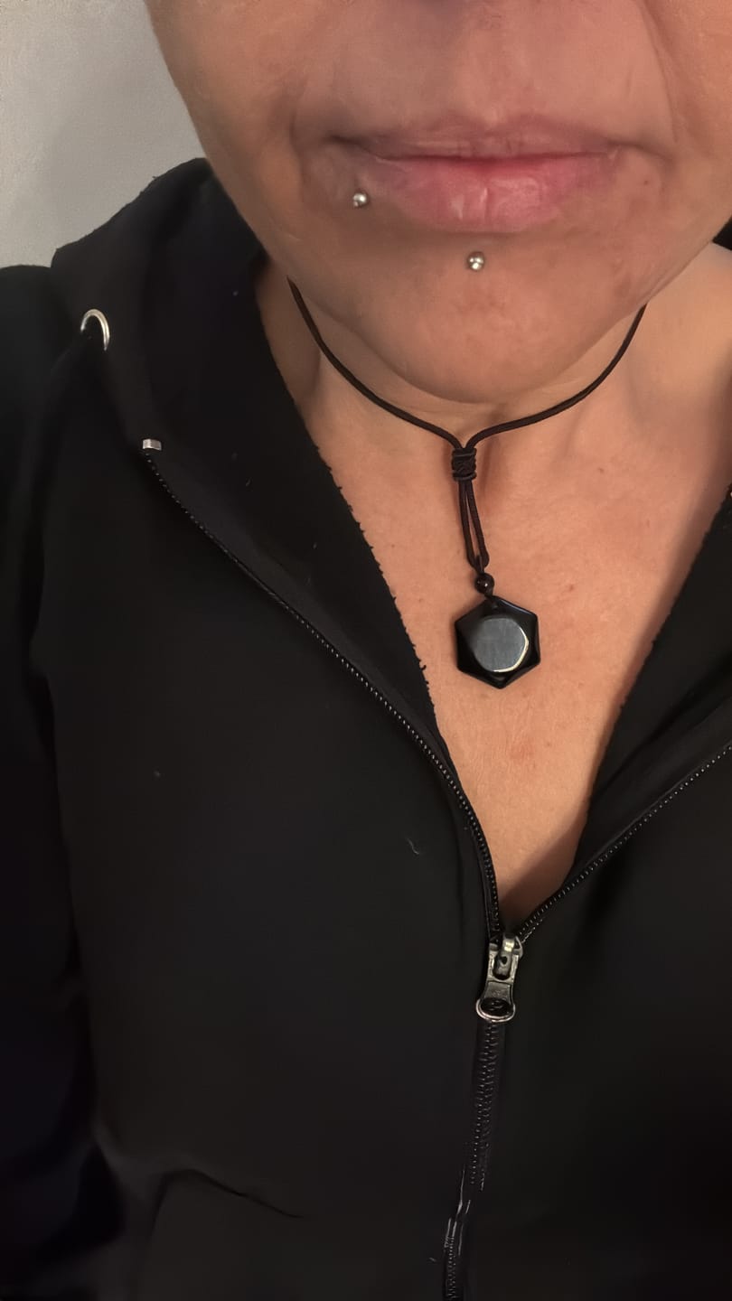 Customer photo review of Obsidian Anti-Negativität Set