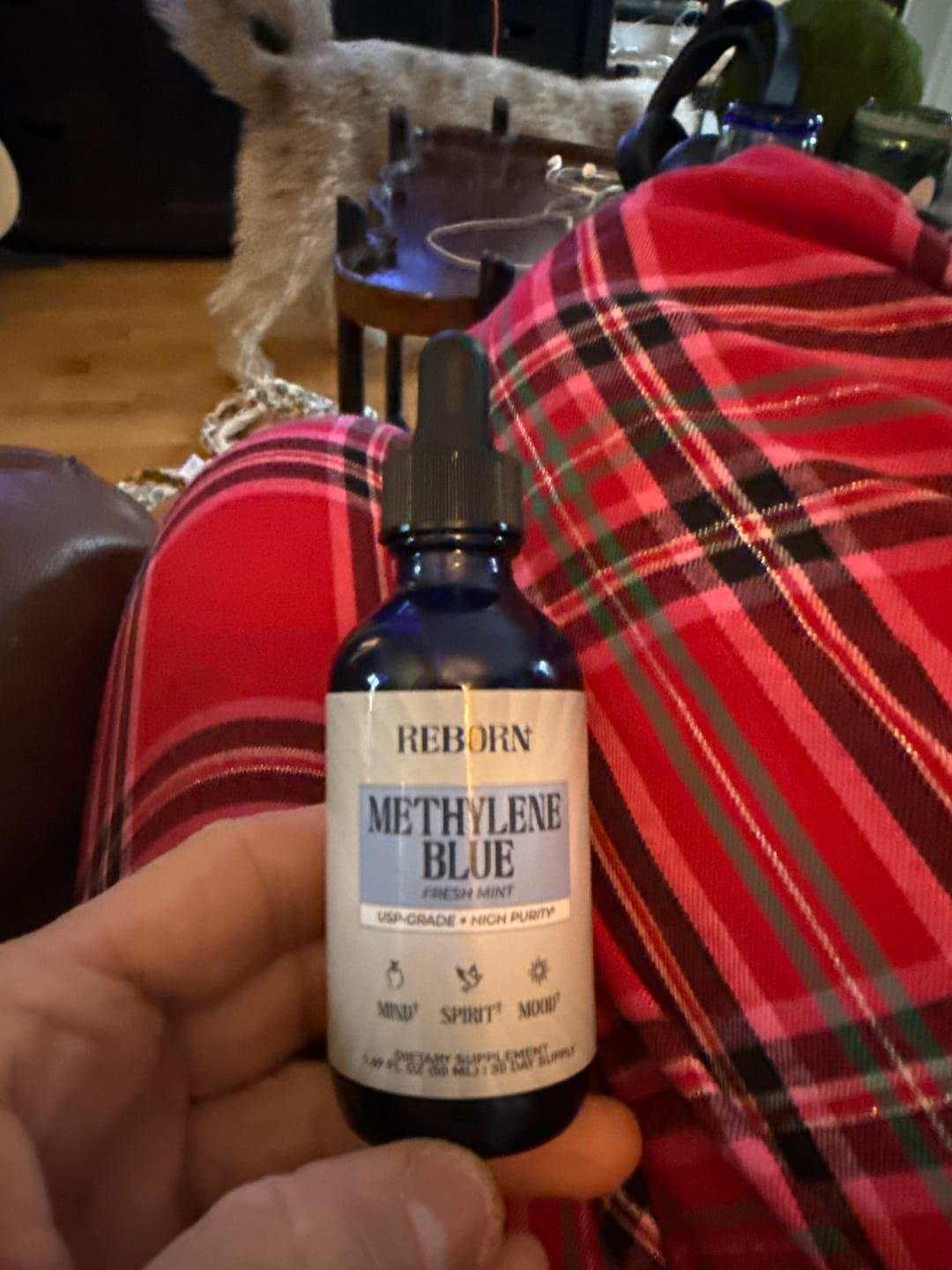 Customer photo review of Methylene Blue Tincture