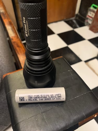 Customer photo review of Molicel P26A 18650 2600mAh 35A Battery