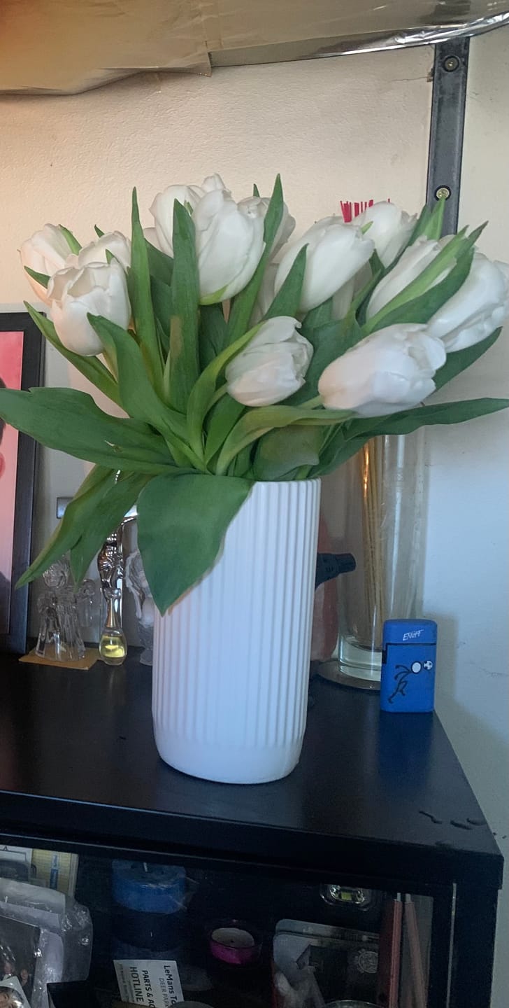 Customer photo review of White Vessel