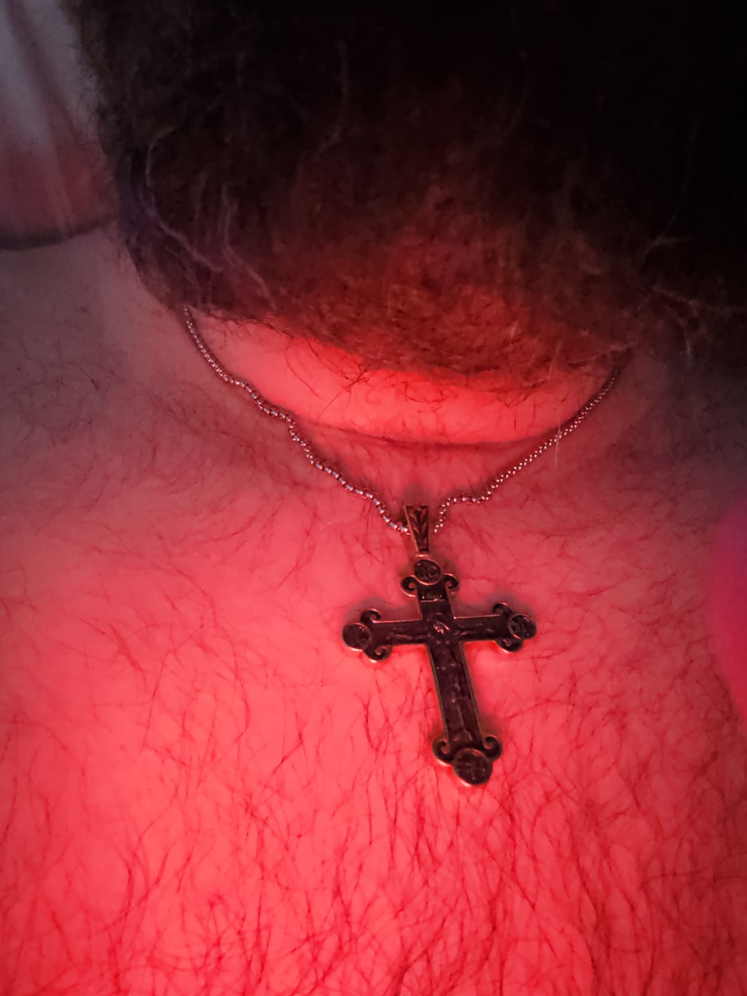 Customer photo review of HOLY CROSS. - GOLD