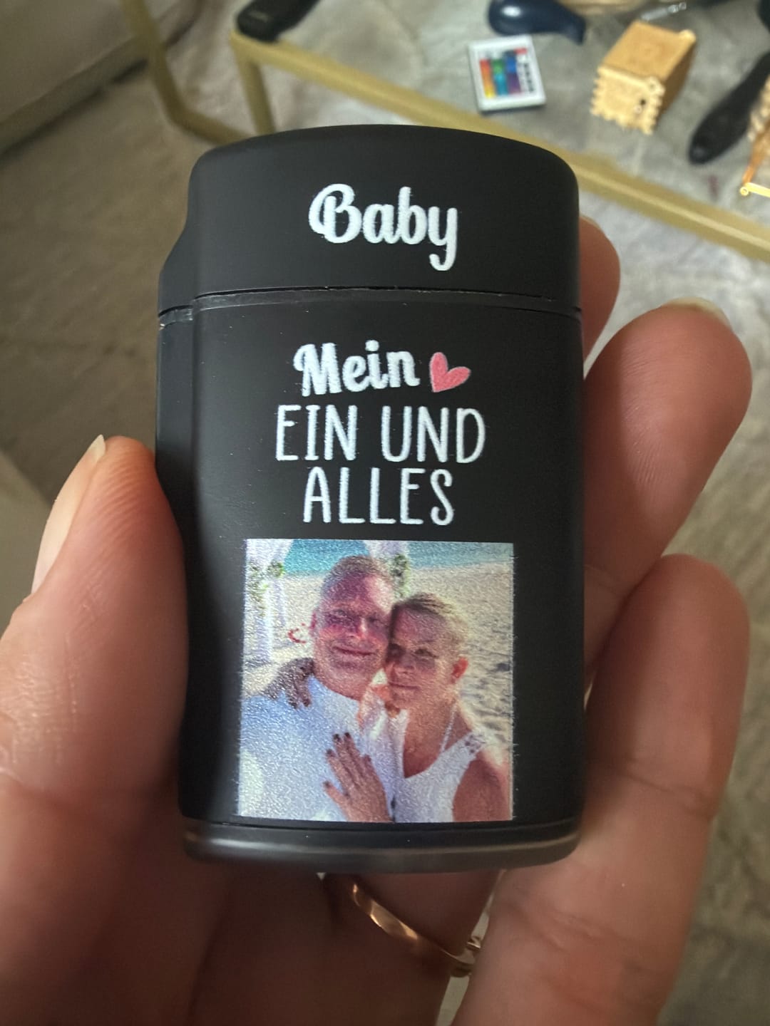 Customer photo review of Lieblingsmensch - Paar-Sturmfeuerzeug