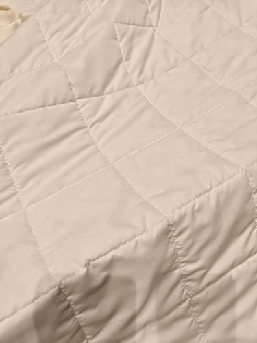 Customer photo review of Trapuntino Copriletto Primaverile Autunnale Double Face Blu Bianco