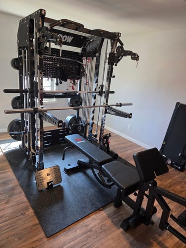 Customer photo review of EVOLPOW M2B Pro Brute All-In-One Smith Machine Home Gym