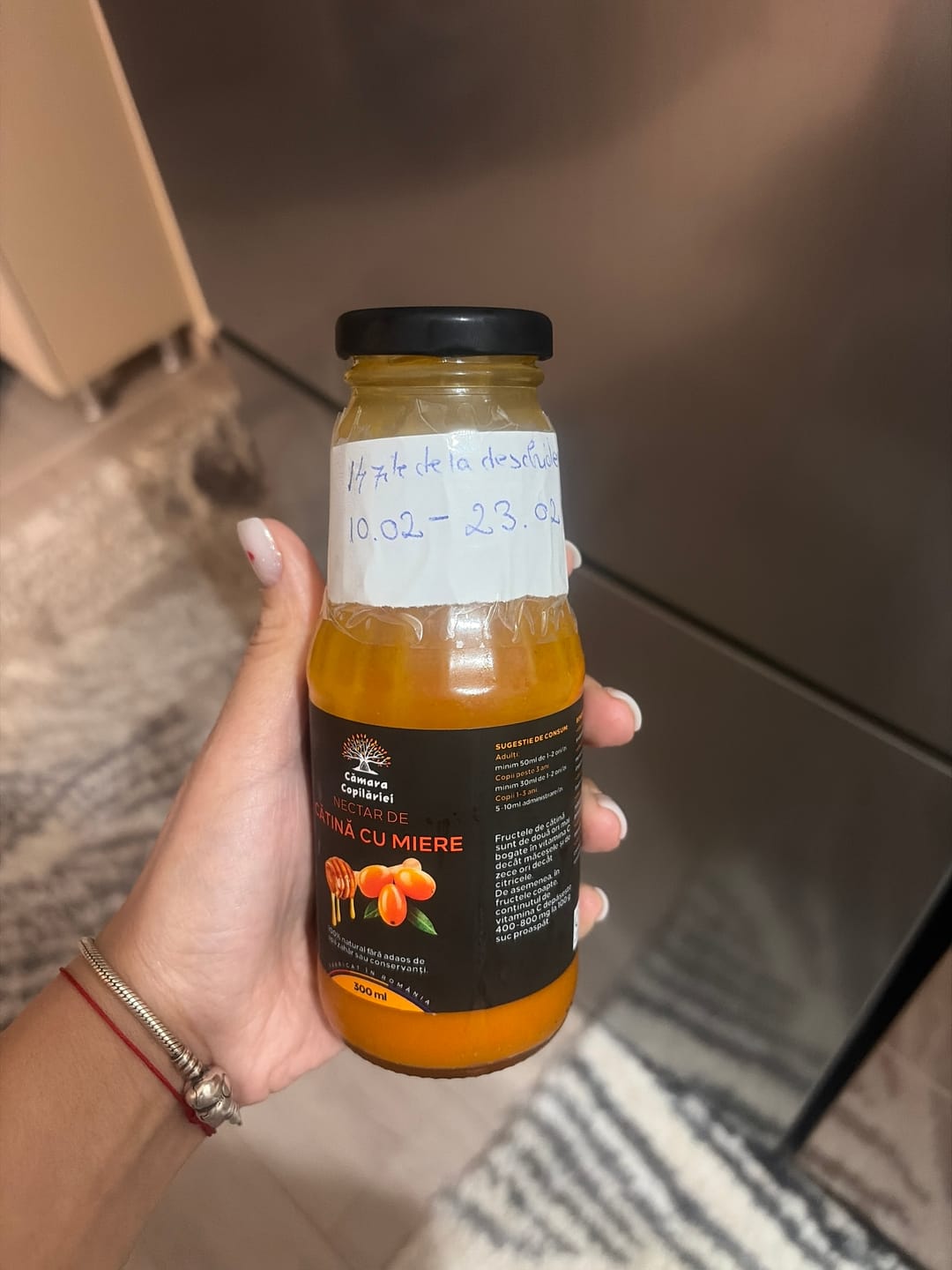Customer photo review of Nectar de Cătină cu Miere - 300ml