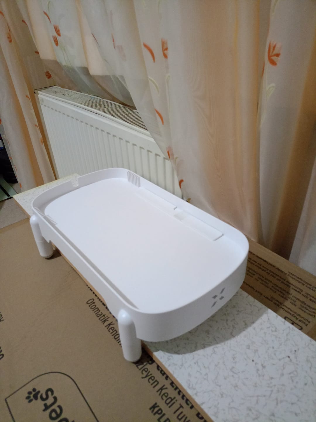 Customer photo review of Mama Standı | Çok Fonksiyonlu, Ayarlanabilir, Kedi ve Köpek Uyumlu, Mama Kabı Standı (X8788)