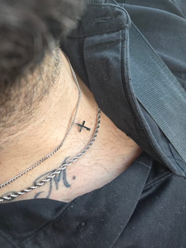 Customer photo review of CROSS CHAIN | Silver