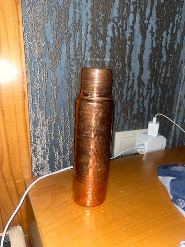 Customer photo review of Bakırzen® Kalaylı Bakır Matara (750ml)