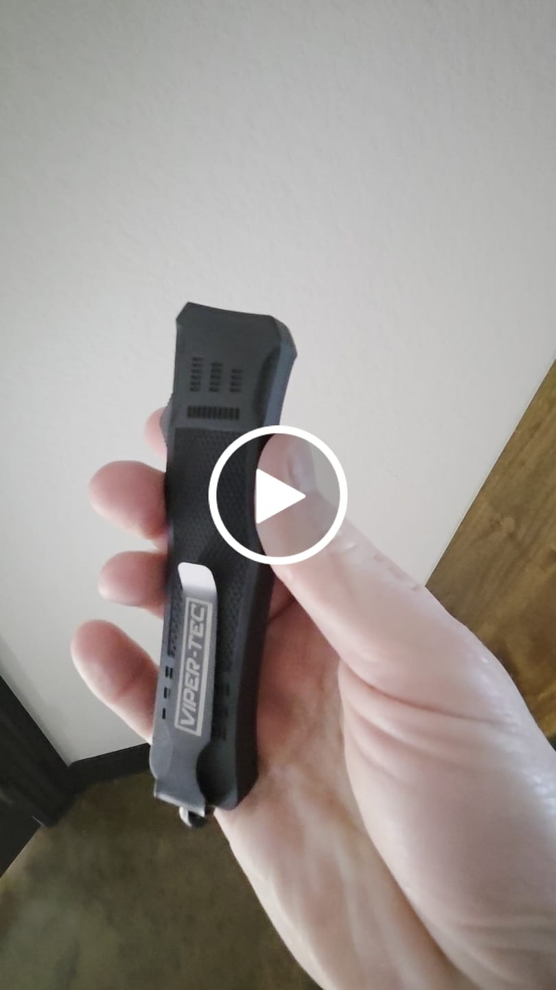 Customer video review of Black Phantom D/A OTF (Multiple Blade Styles Available)